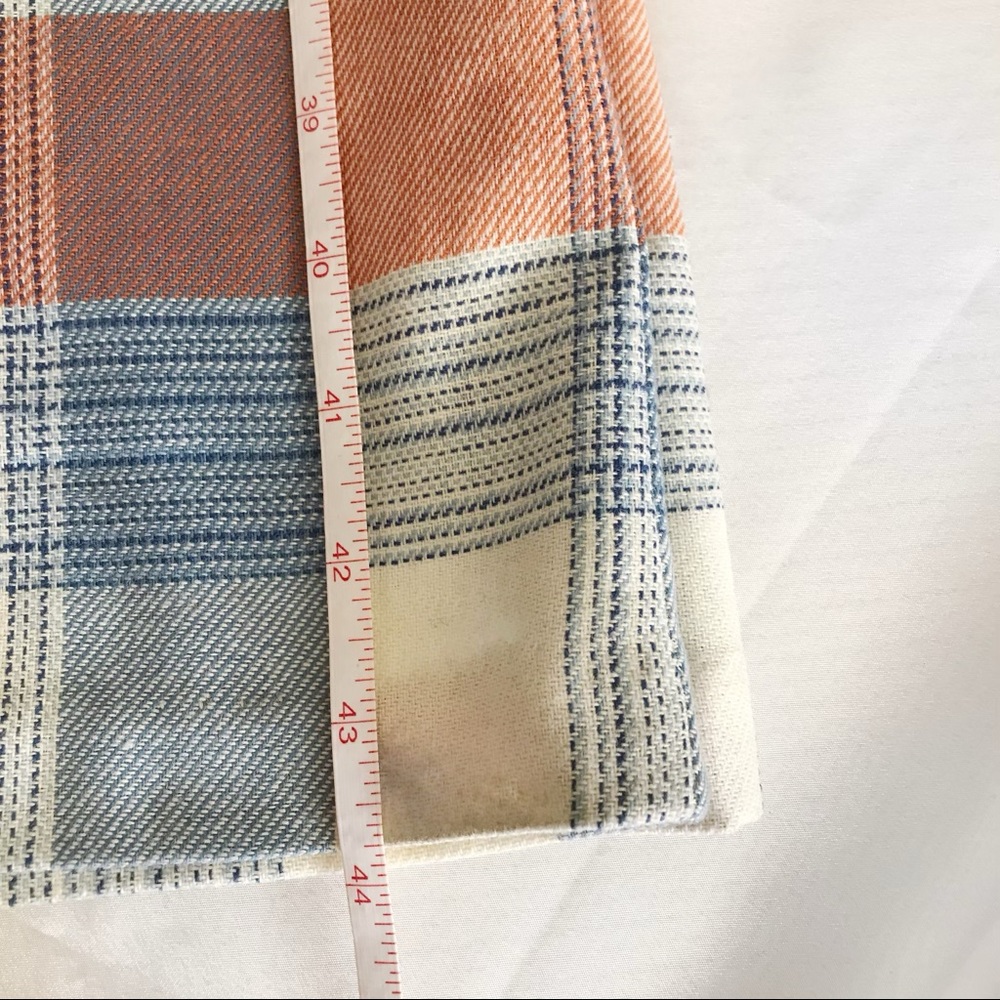 *NEW Vintage Plaid Belted Pants Size 26 - Picture 5 of 6